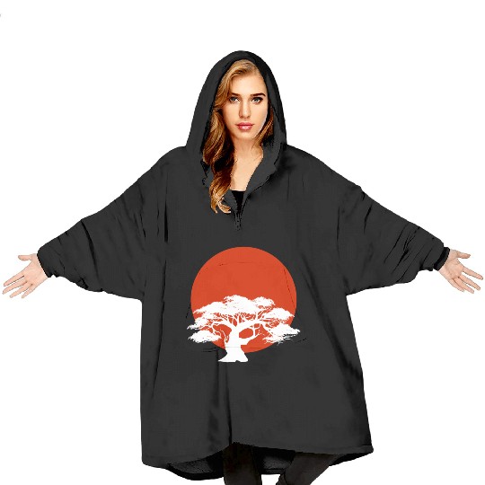 Miyagi-do Karate Bonsai Tree Martial Arts Japanese Blanket Hoodies