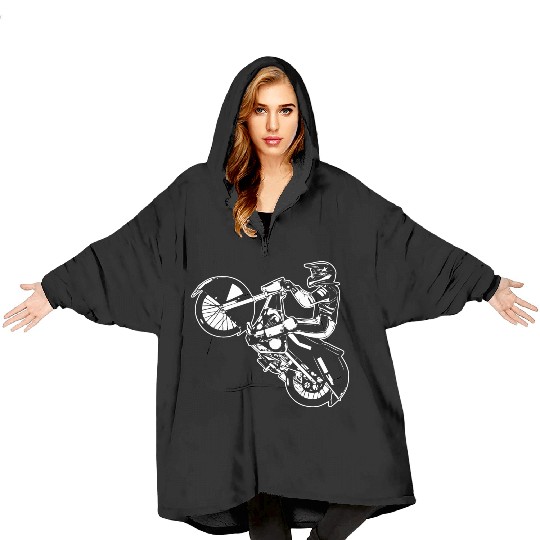 Ice Speedway - Speedway on Ice Blanket Hoodies