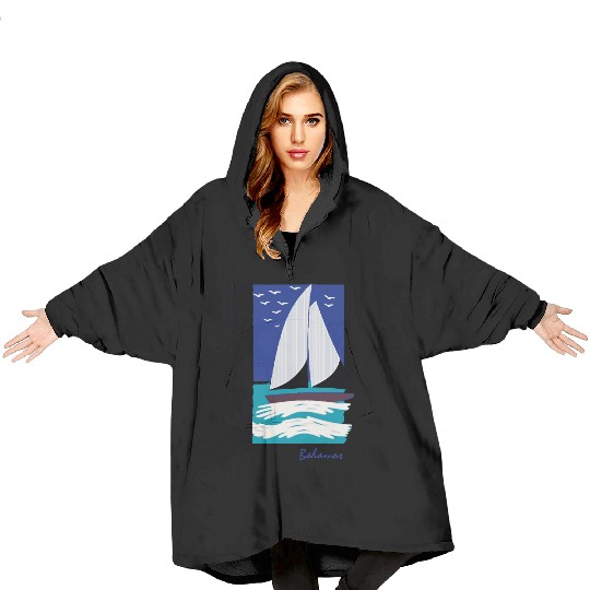 boats and hoes step brothers Blanket Hoodies