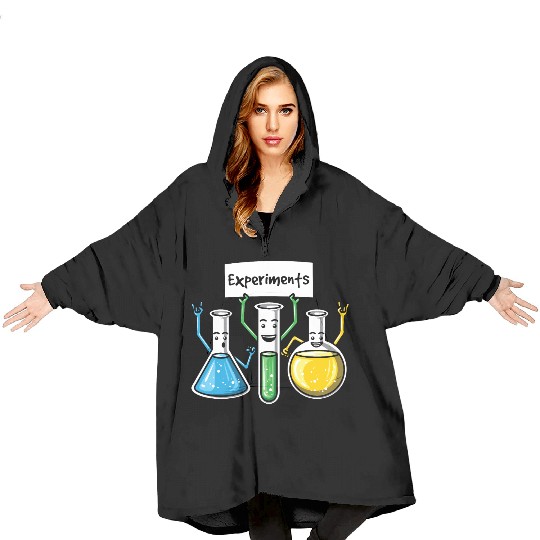 Experiments Chemistry Lover Blanket Hoodies