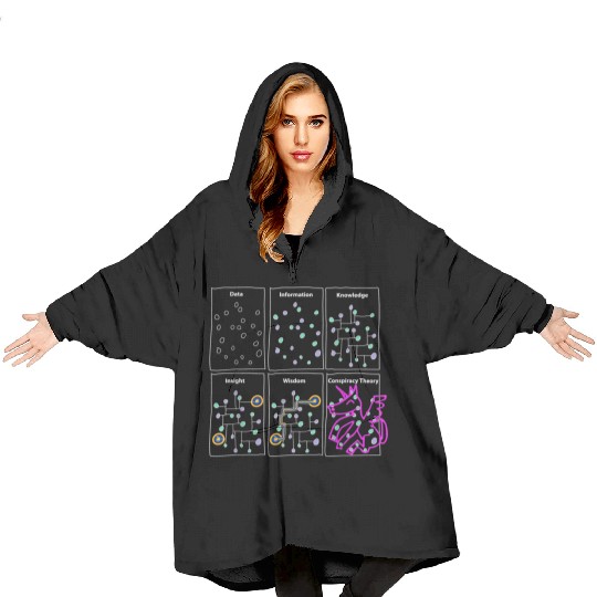 Funny Science Gifts Sarcastic Nerd Geek Data Blanket Hoodies