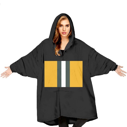 Green Bay Football Helmet Blanket Hoodies
