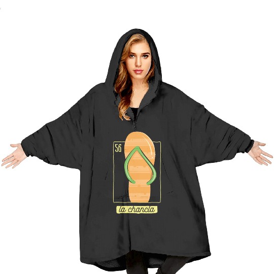 Loteria Cards Mexican Lottery Bingo La Chancla Blanket Hoodies