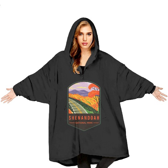 Shenandoah National Park Blanket Hoodies