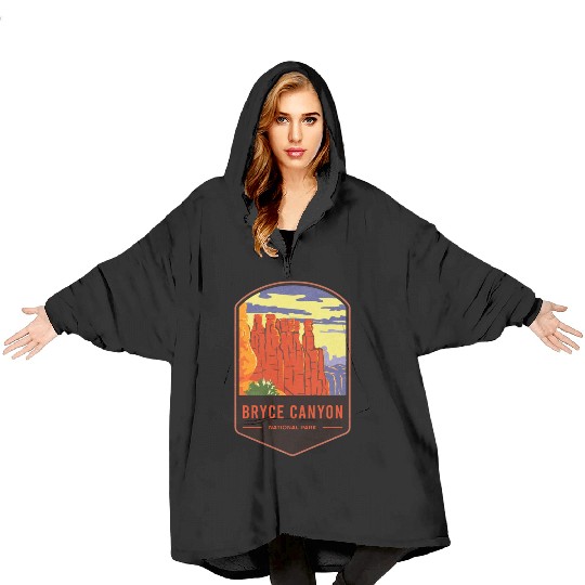 Bryce Canyon National Park Blanket Hoodies