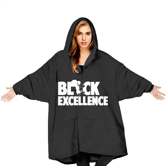 BLACK EXCELLENCE Blanket Hoodies