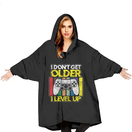 Gaming Video Game Game Blanket Hoodies