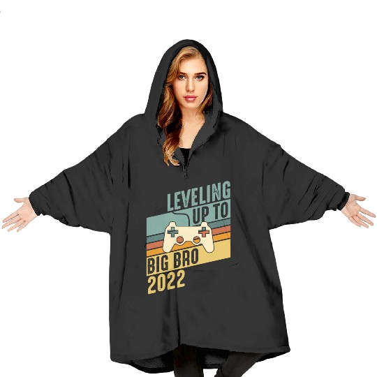 Level up Big Brother 2022 Baby Gamer Boy Baby Blanket Hoodies