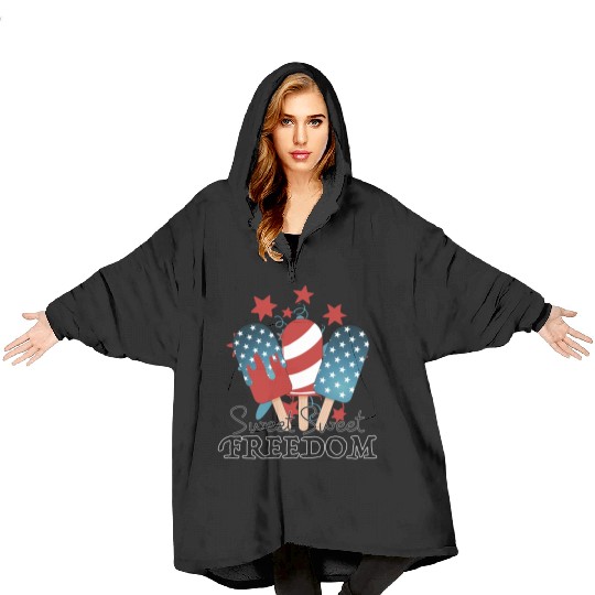 Sweet Sweet Freedom Blanket Hoodies