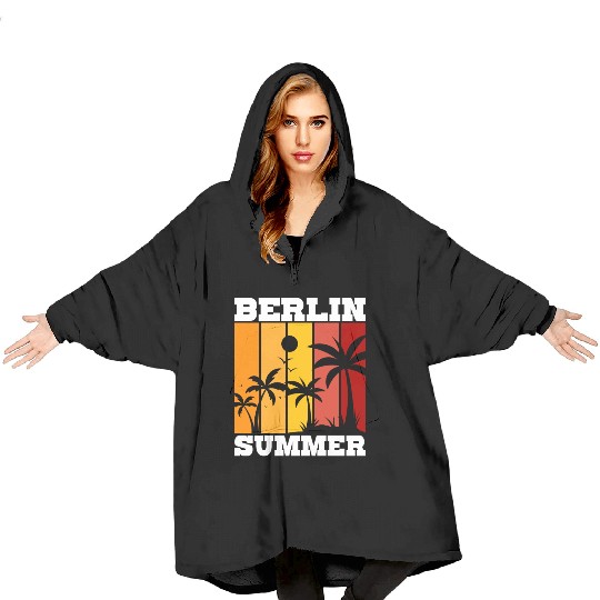 Berlin summer Blanket Hoodies