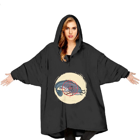 Catfish Hunter Blanket Hoodies