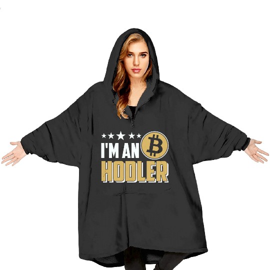 I'm An Hodler Bitcoin Blanket Hoodies