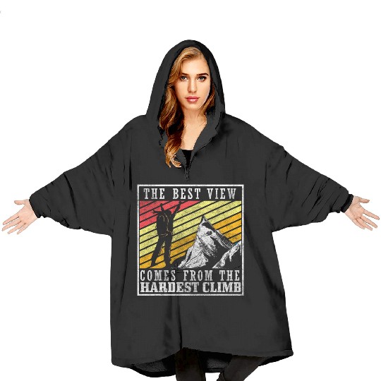 Mountaineering Mountaineering Mountains Blanket Hoodies