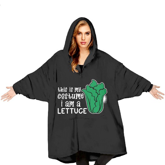 I Am A Lettuce Funny Blanket Hoodies