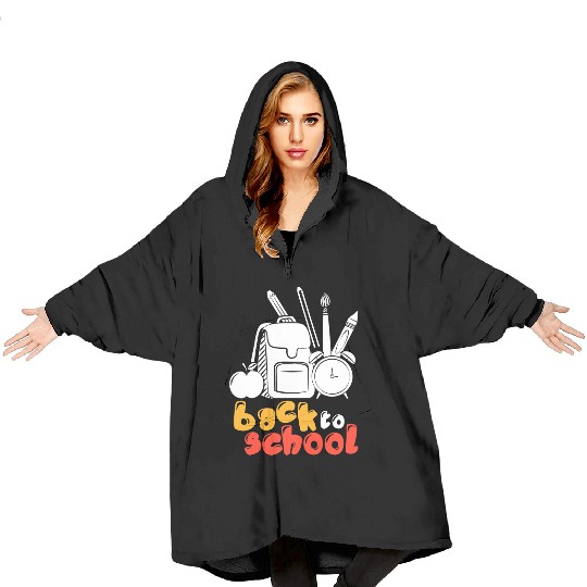 Back to School Blanket Hoodies