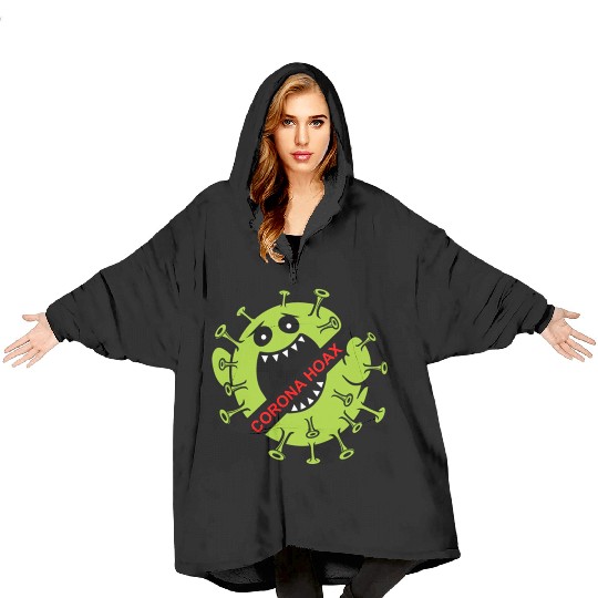 Green Cartoon Meme Blanket Hoodies