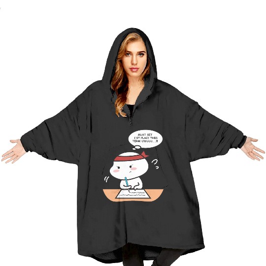 Quby must Get First Place this Term! Blanket Hoodies