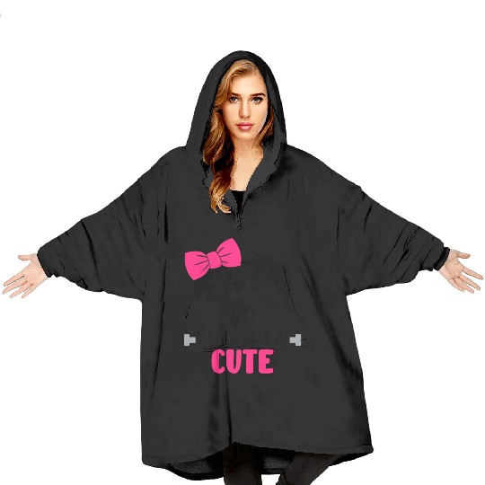So Franken Cute Pink Girls Halloween Monster Blanket Hoodies