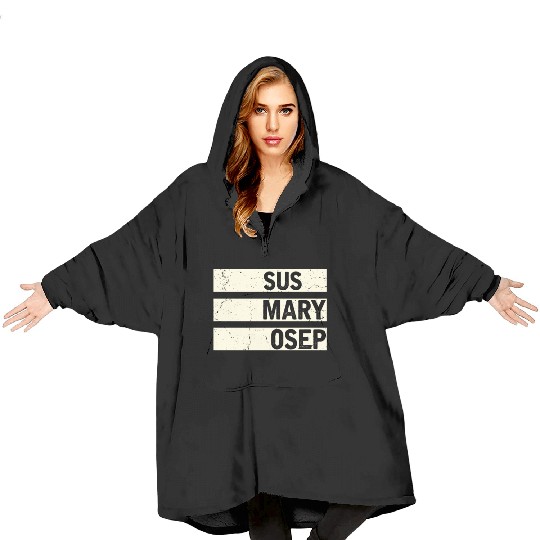 Hilarious SUS MARY OSEP Exasperated Frustrated Blanket Hoodies