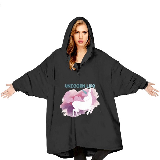 UNICORN LIFE Blanket Hoodies