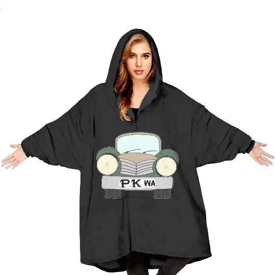 Old Car Khaki Afrikaans PK wa Blanket Hoodies