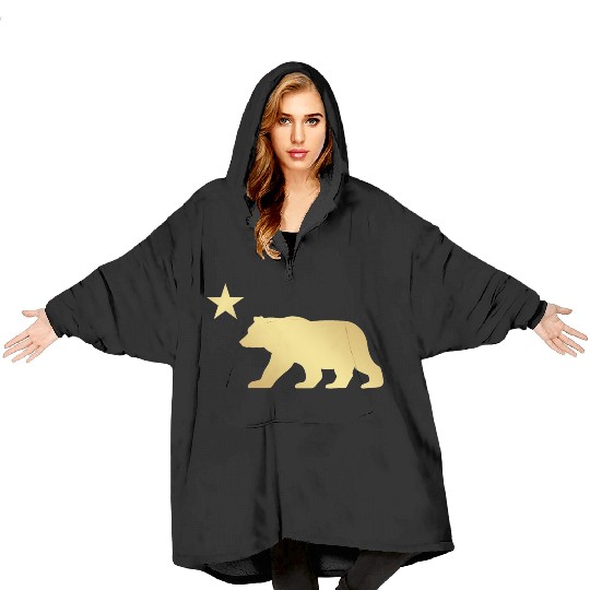 California Bear Blanket Hoodies