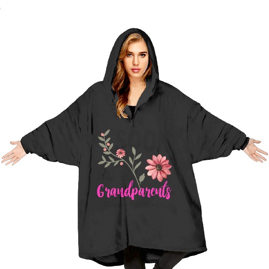We Will Soon Become Grandparents, Be Grandparents Blanket Hoodies