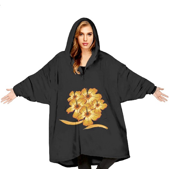 Autumn Flower Blanket Hoodies