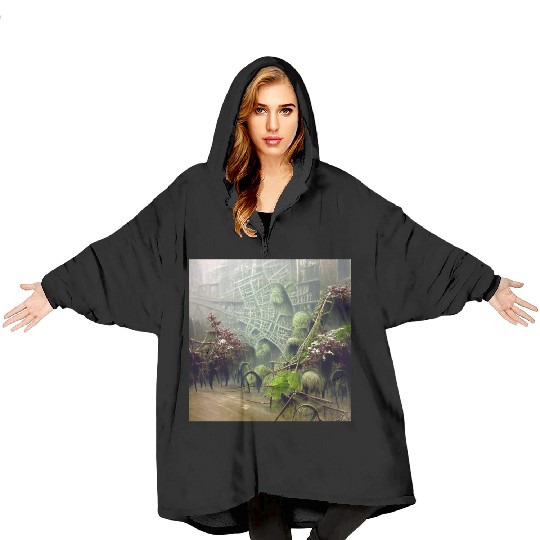 Horror City Blanket Hoodies
