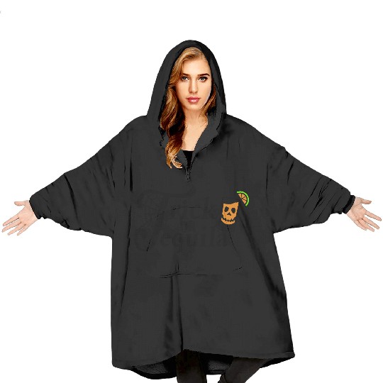 Trick Or Tequila SVG Cut File Blanket Hoodies