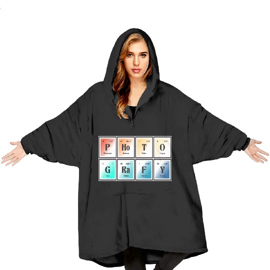 Photography | Periodic Table of Elements Blanket Hoodies
