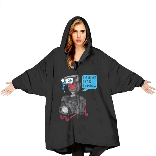 Sad Photo Camera Crying Photographer Joke Gift Pho Blanket Hoodies