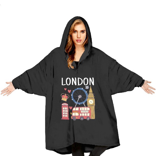 London Blanket Hoodies