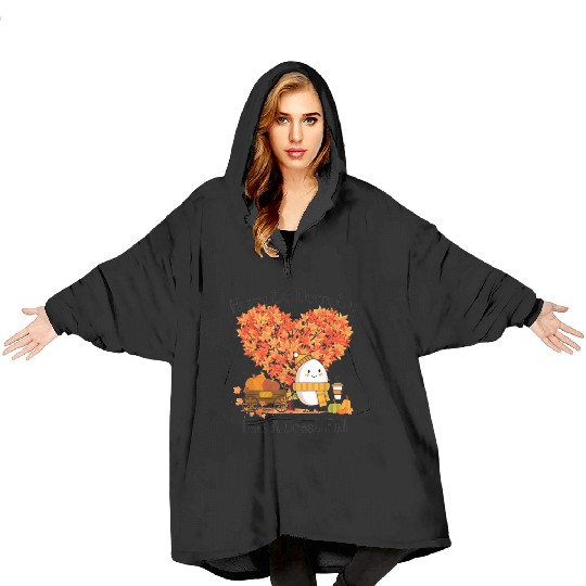 Humpty Dumpty Had A Great Fall Blanket Hoodies