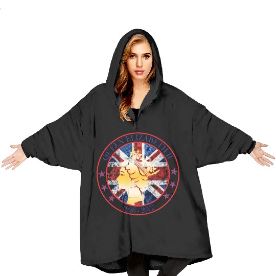 ''queen elizabeth Blanket Hoodies rest in peace elizabeth
