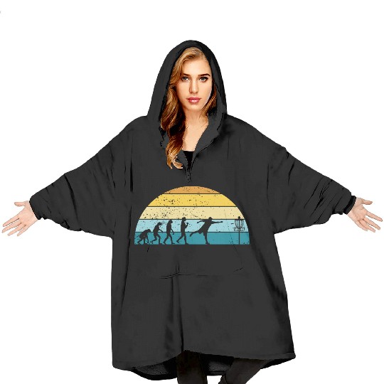 Disc Golf Disc Golfing Player Ultimate Frisbee Blanket Hoodies