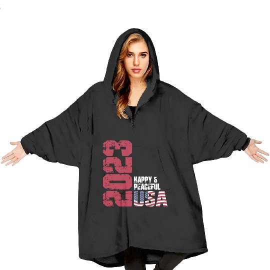 Freedom for all mankind Blanket Hoodies