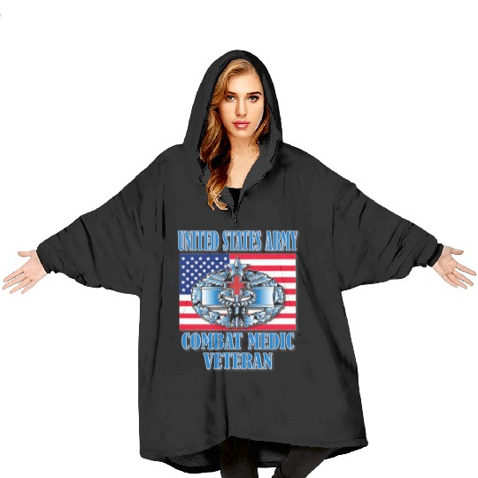 Combat Medic 2nd Award Memorable Us Blanket Hoodies