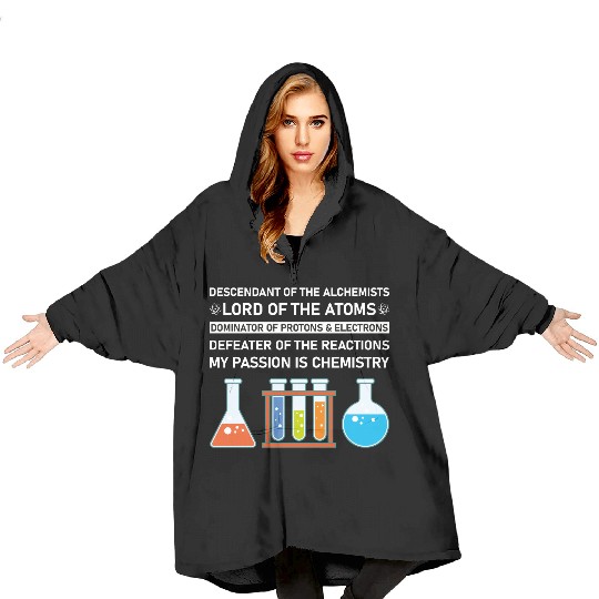 Chemistry Chemist Alchemists Alchemy Chemical Blanket Hoodies