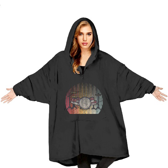 Drums Drummer Band Drumset Retro Percussion Drums Blanket Hoodies