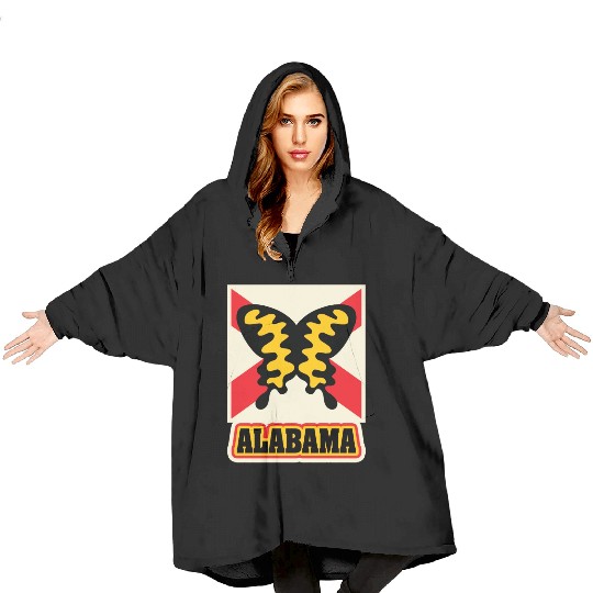 US States Albm Blanket Hoodies