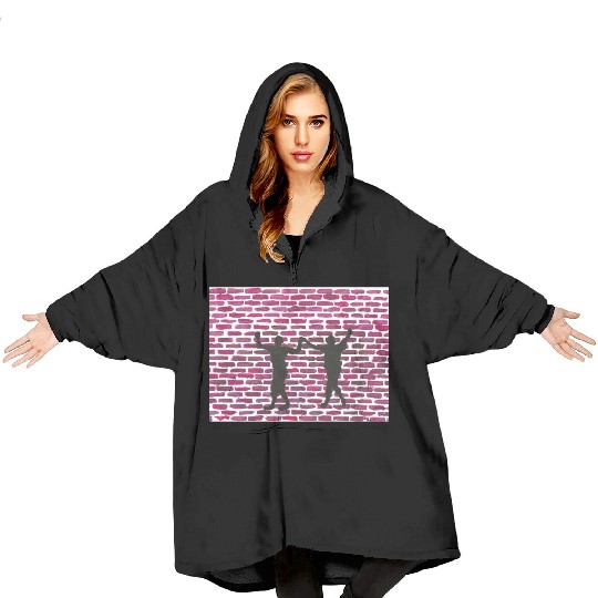 Black magic holyhock online by Yeshaya Dank Blanket Hoodies