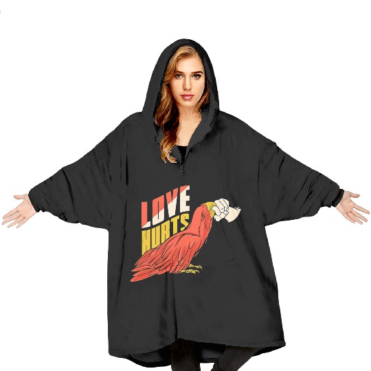 Love Hurts Blanket Hoodies