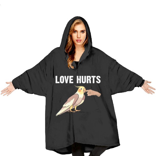 Love Hurts Blanket Hoodies