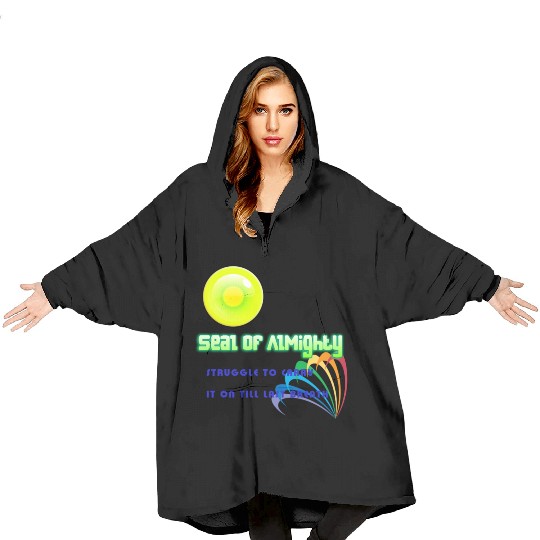 SEAL OF ALMIGHTY Blanket Hoodies