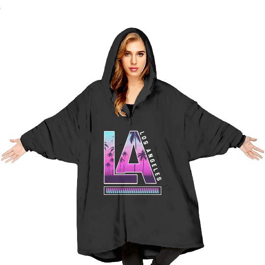 Los Angeles LA California Gift Blanket Hoodies