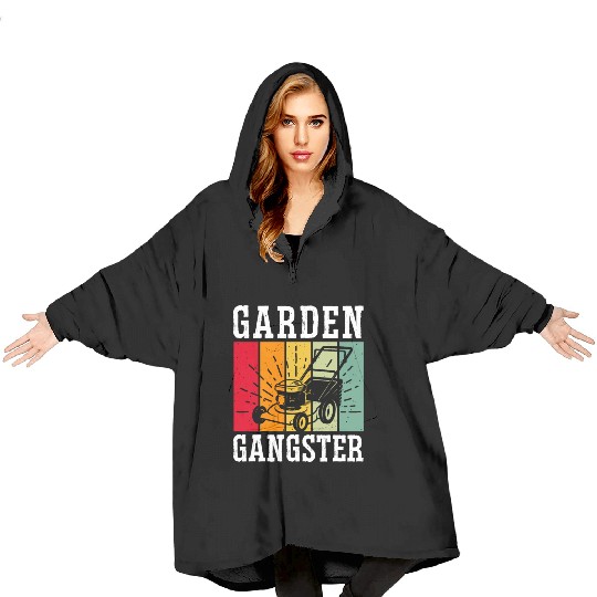 GARDEN GANGSTER I Plants Gardener Gardening Blanket Hoodies
