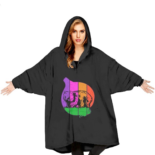 Wombat Onion - Wombat Onion Blanket Hoodies