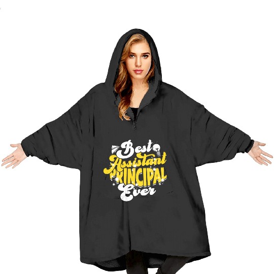Assistant Principal Back School Teacher Principal Blanket Hoodies