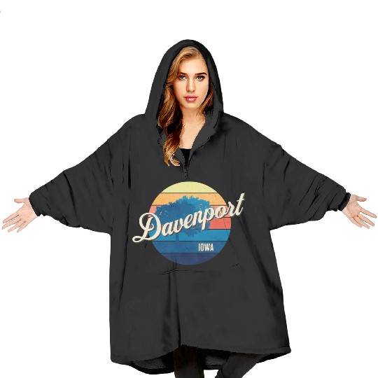 Davenport - Iowa Blanket Hoodies